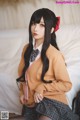 Coser@rioko凉凉子 Vol.060: 放课后的学姐 (50 photos)